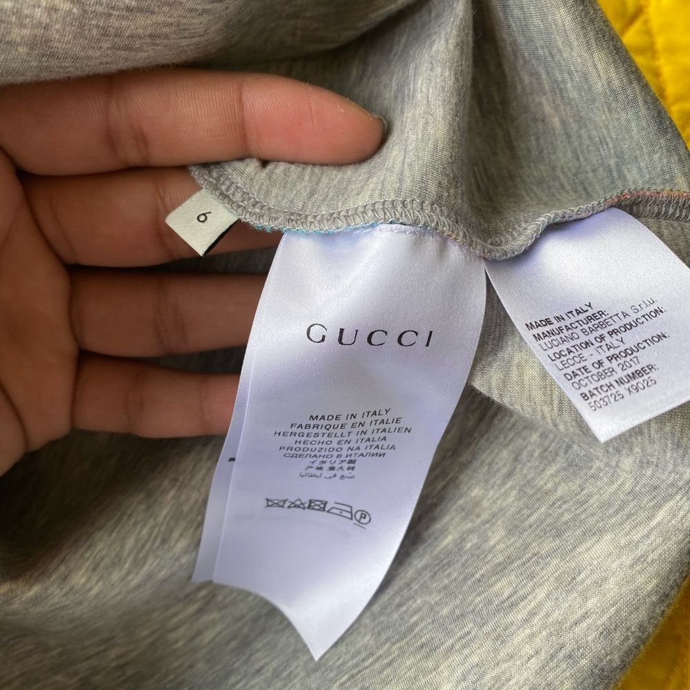 Gucci Kids Colorful Cat Print Sweater Size 6 - Picture 3 of 4